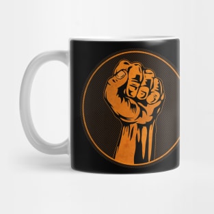 Vintage Protest Fist Mug